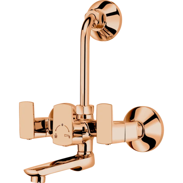 2 In 1 Wall Mixer With Bend