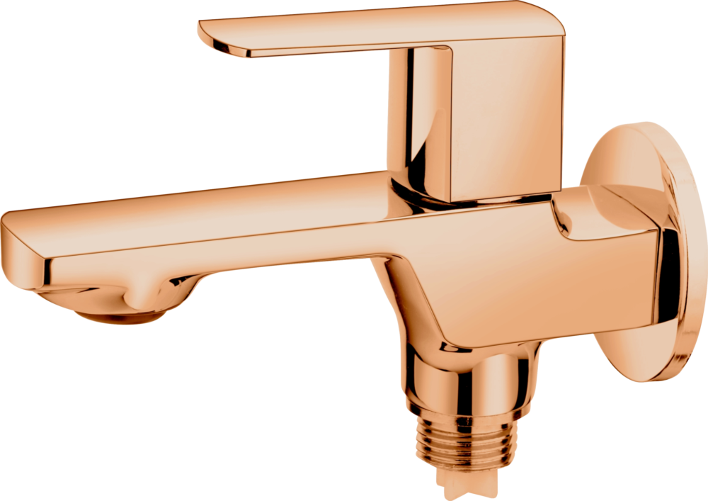 2 Way Bib Cock With Wall Flange - Image 1