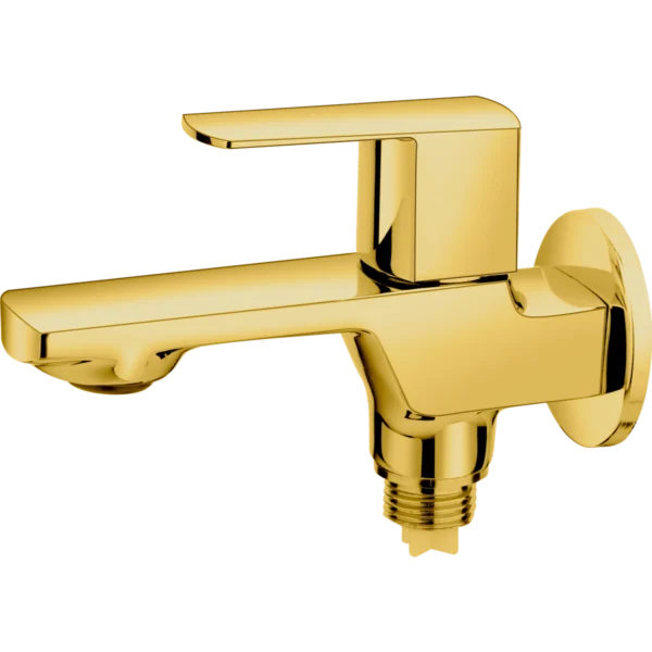 2 Way Bib Cock With Wall Flange