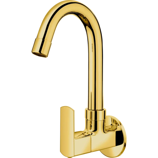 Sink Cock With Wall Flange