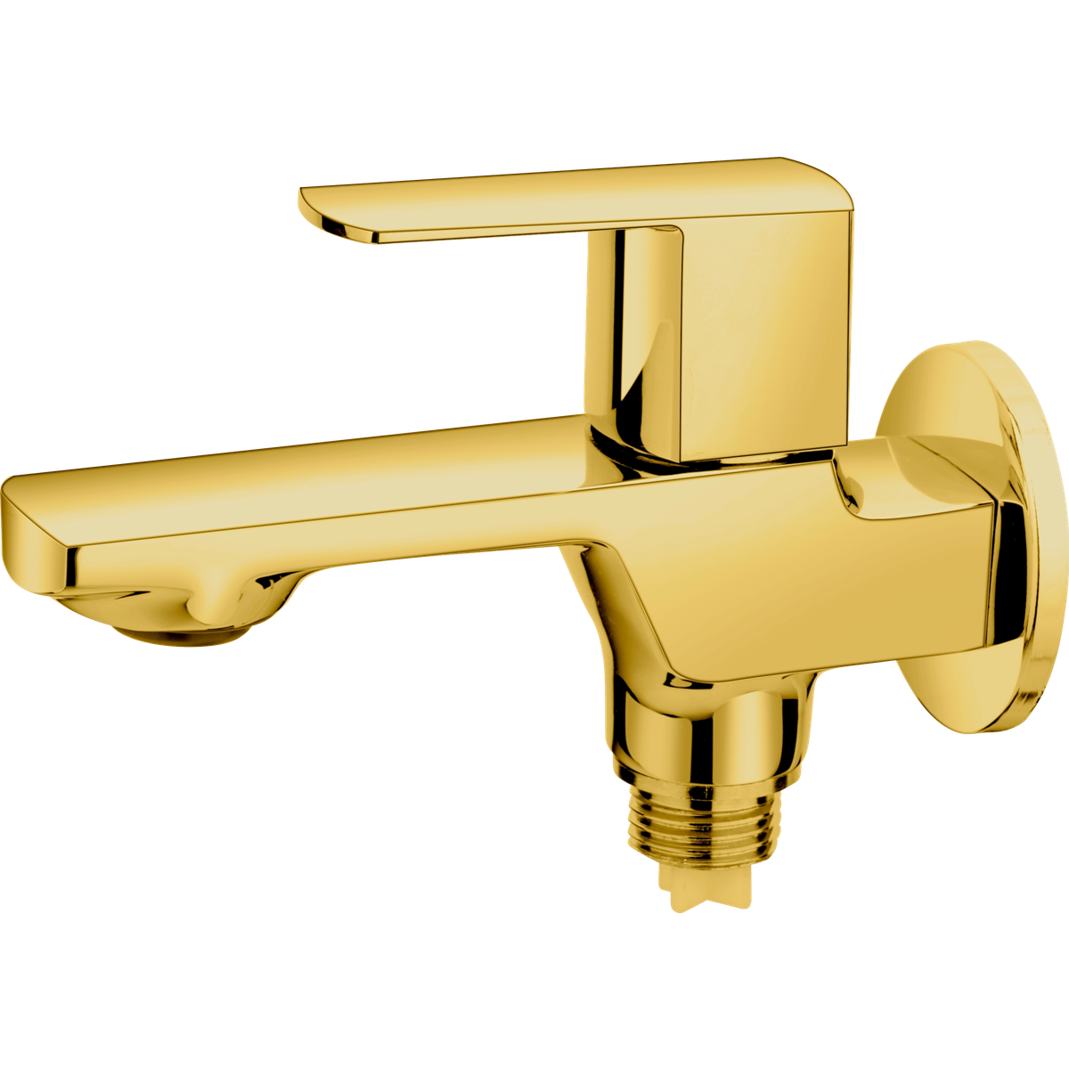 2 Way Bib Cock With Wall Flange