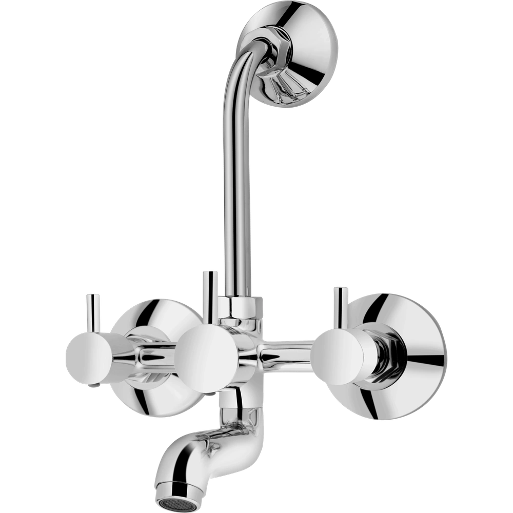 2 In 1 Wall Mixer With Bend
